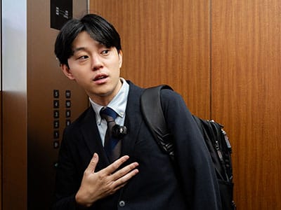 東京営業職が仕事の魅力を伝える写真